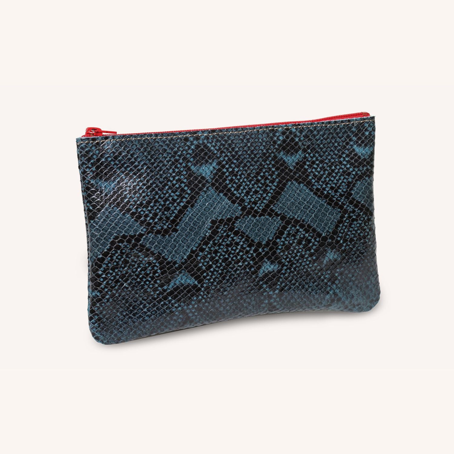 Flat zipped pencil case L