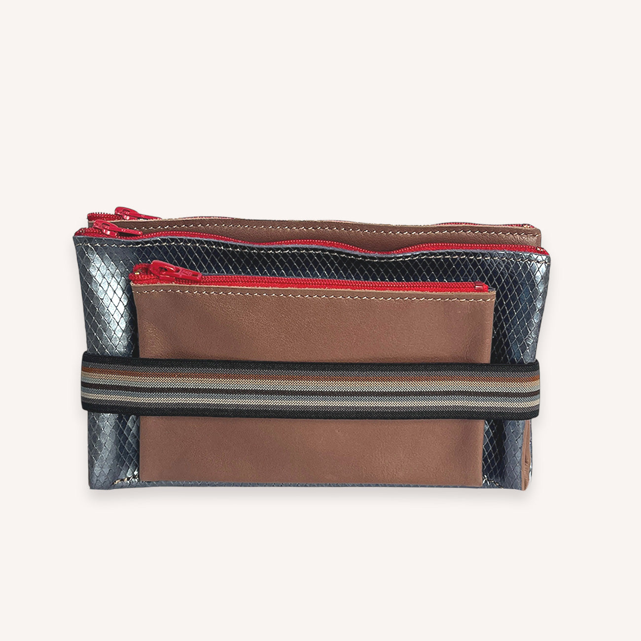 Trousse triplette zippée L