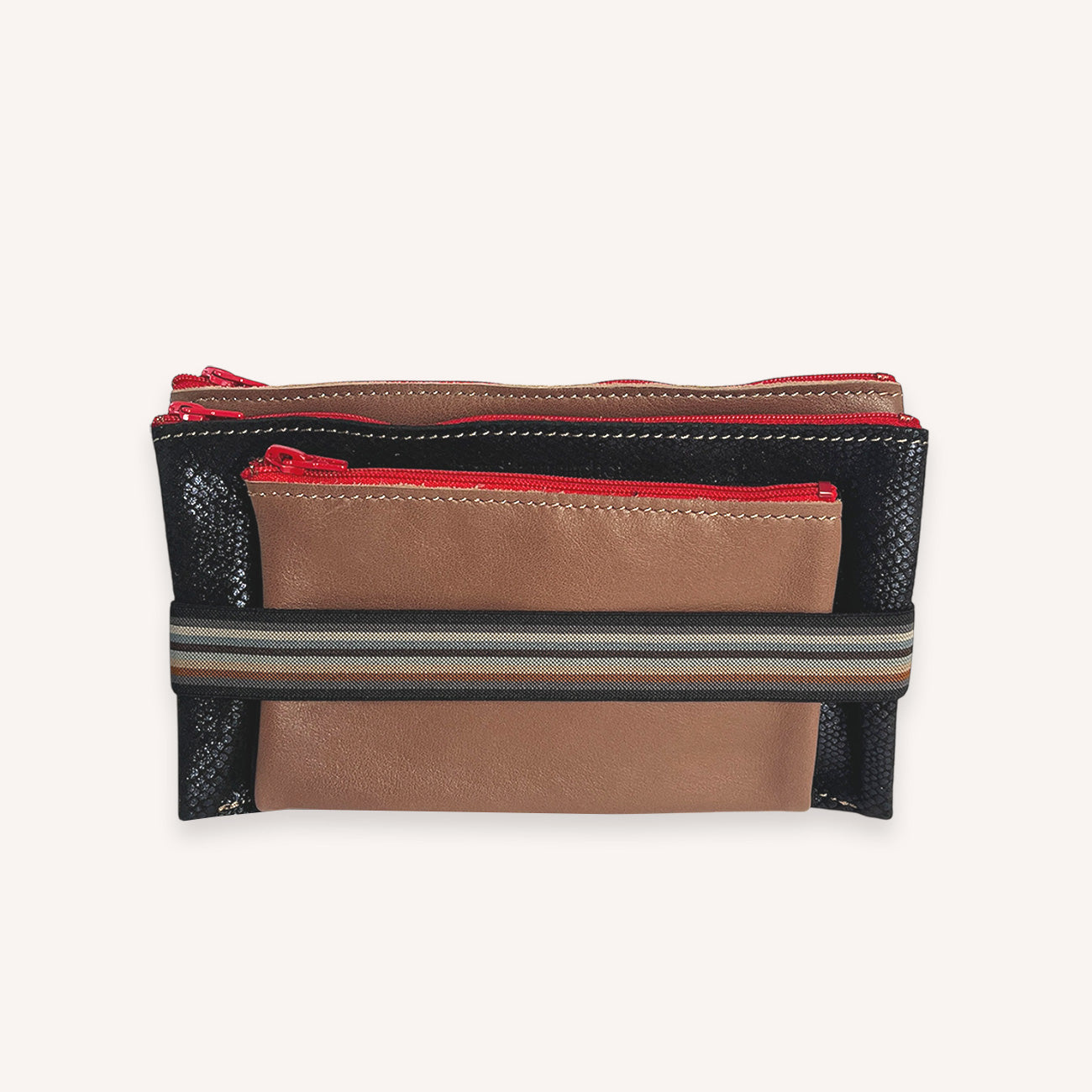 Trousse triplette zippée L