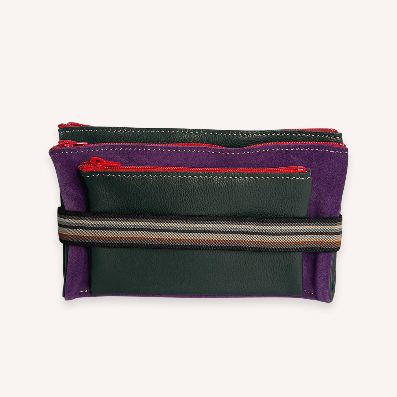 Trousse triplette zippée L