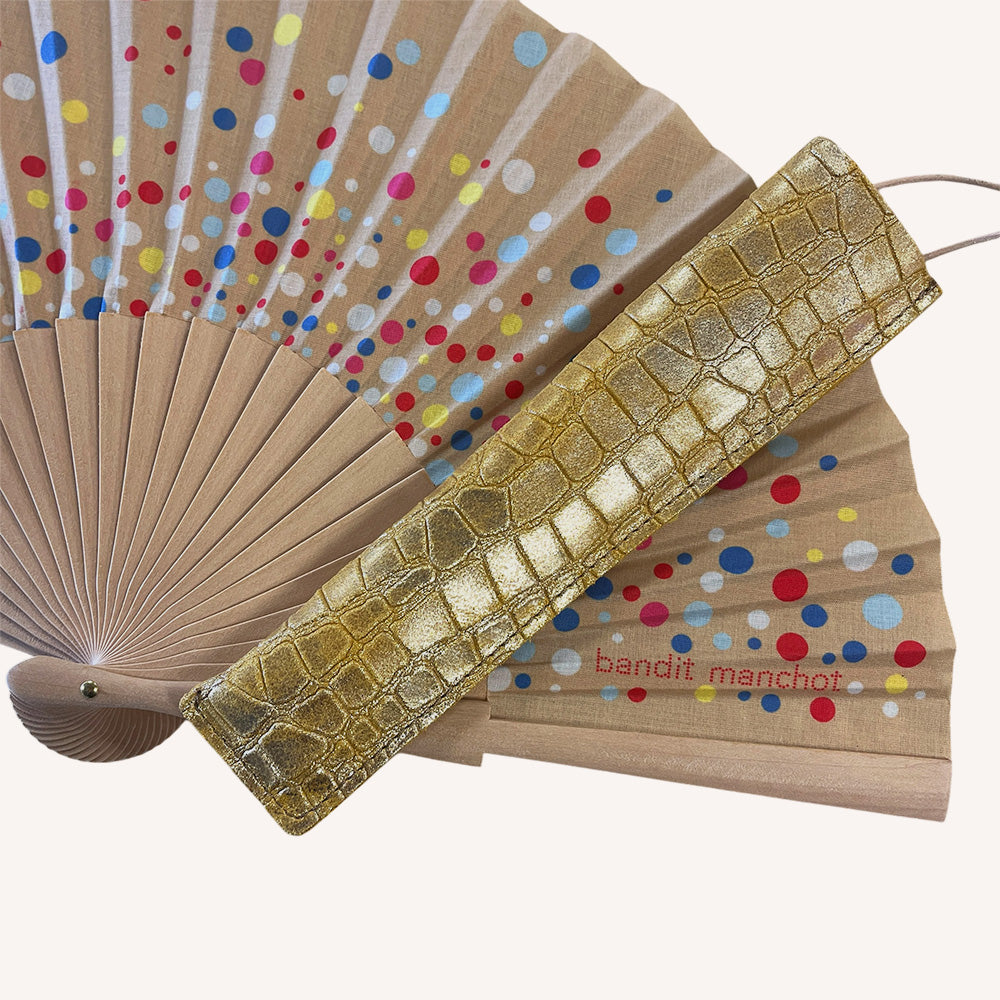 Eventail + étui