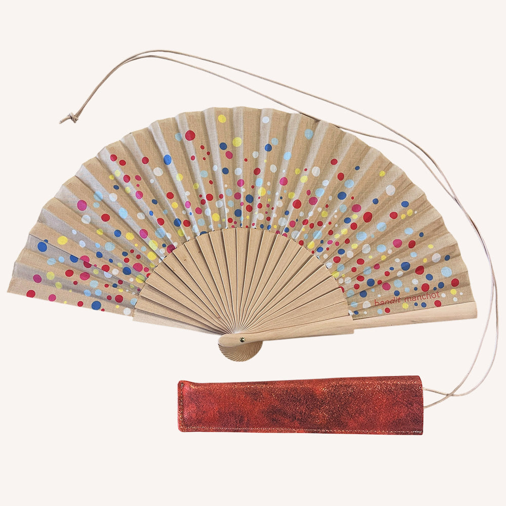 Eventail + étui