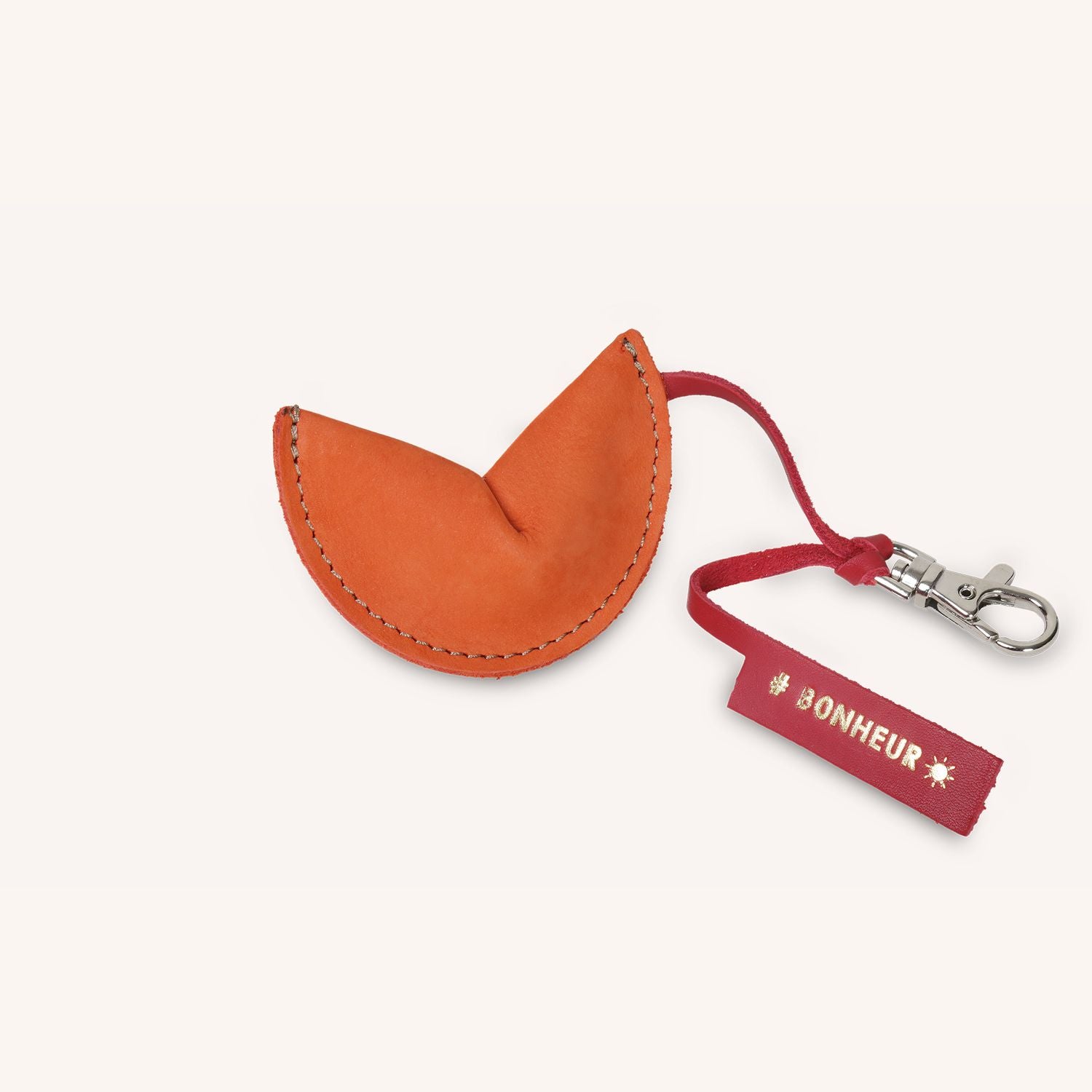 Fortune cookie keychain