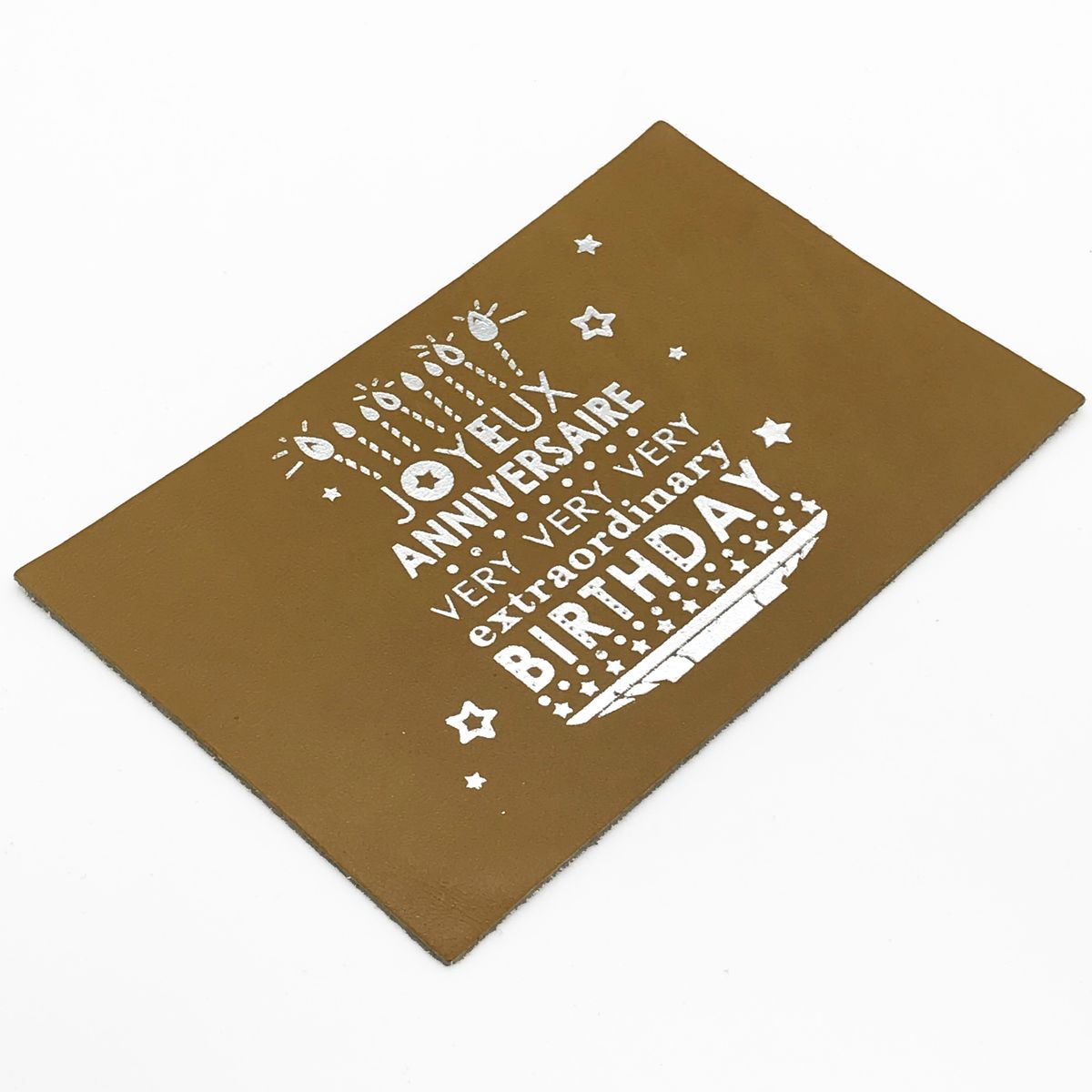 Carte postale "Anniversaire - gâteau"