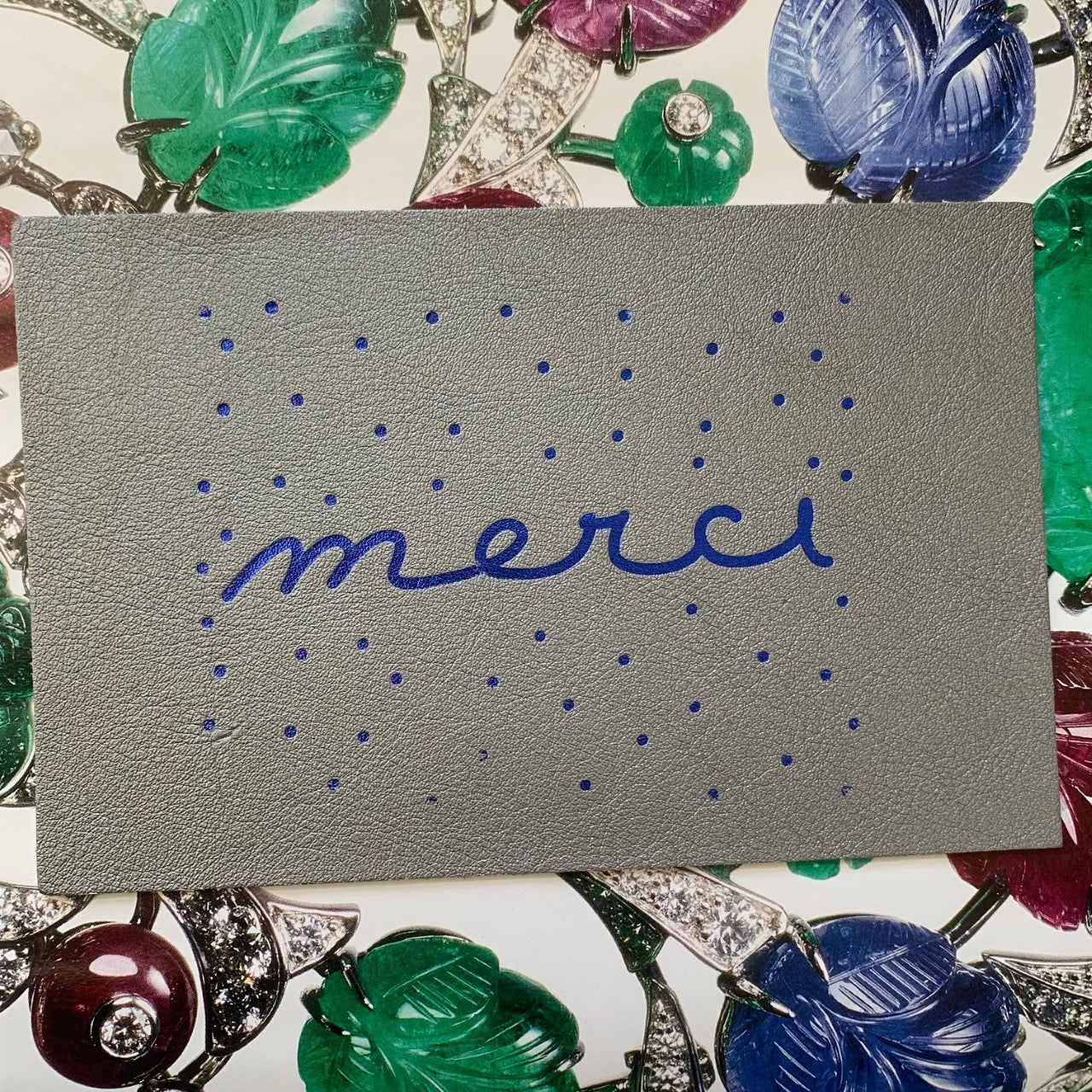 Carte postale "Merci"