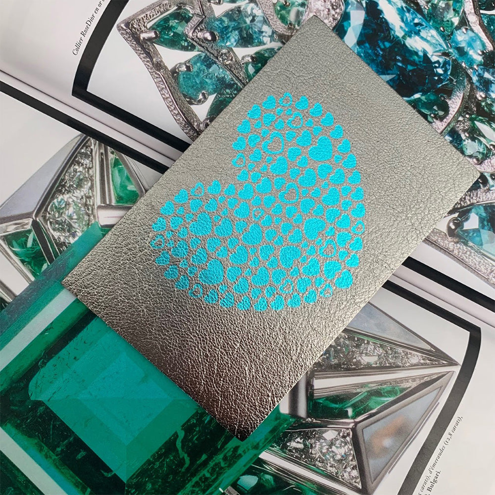 Carte postale "Coeur en coeurs"