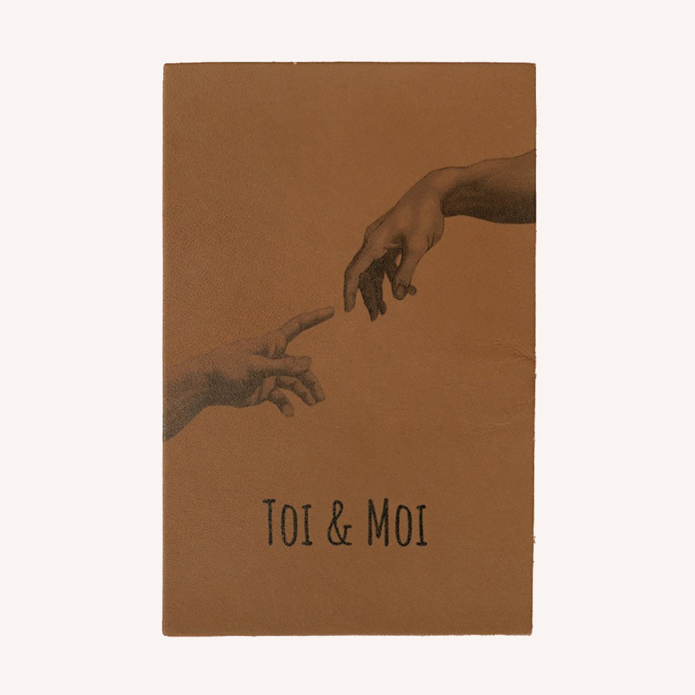 Carte postale sérigraphiée "Toi & Moi"