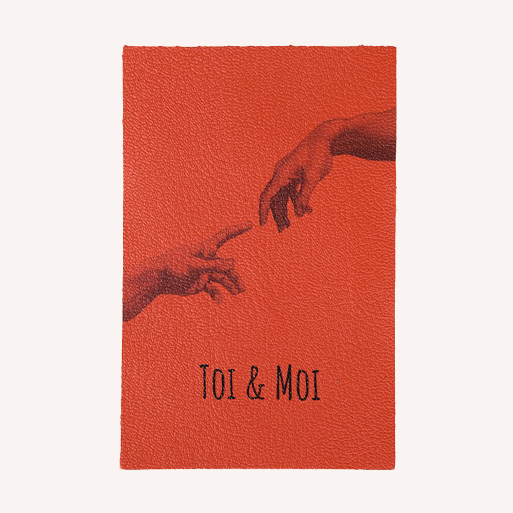 Carte postale sérigraphiée "Toi & Moi"
