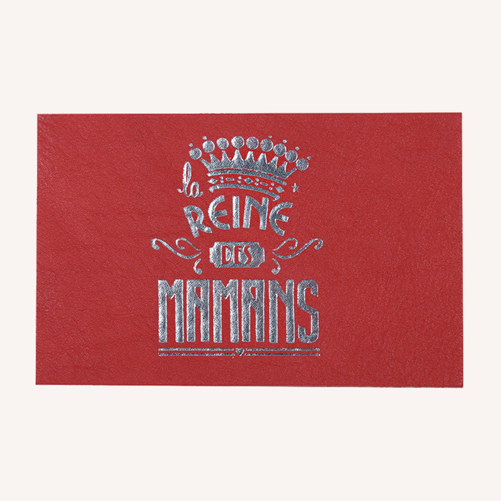 Carte postale "Reine des mamans"