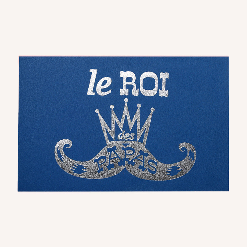 Carte postale "Roi des papas"