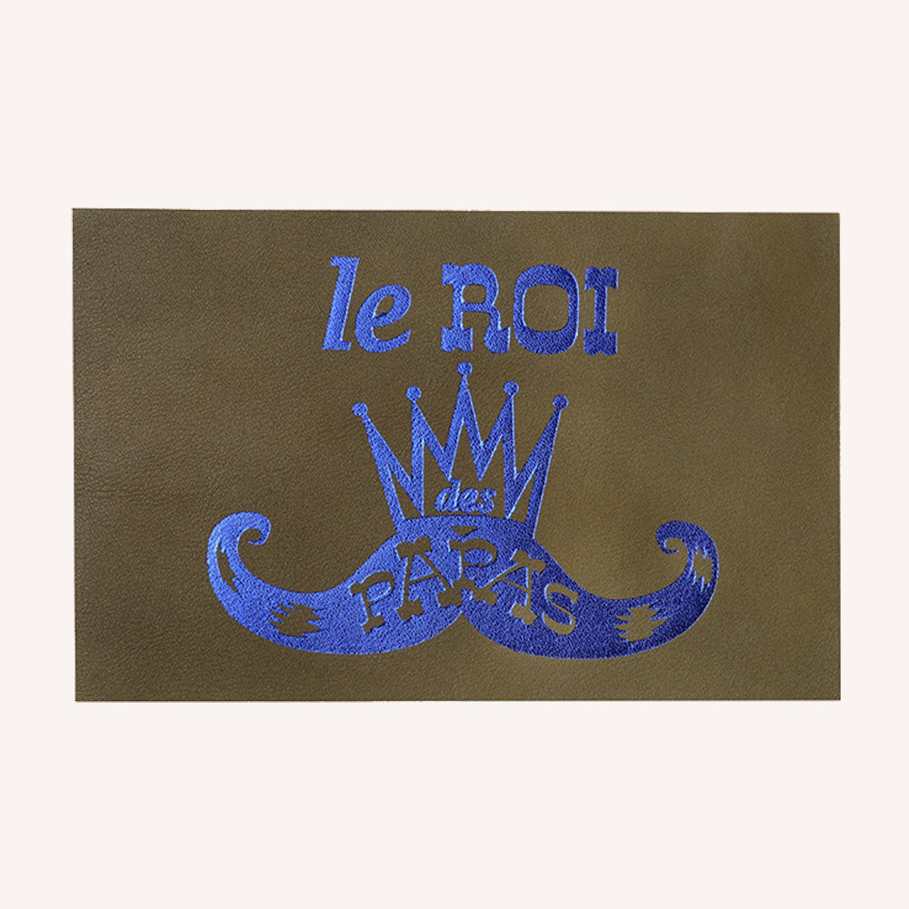 Carte postale "Roi des papas"