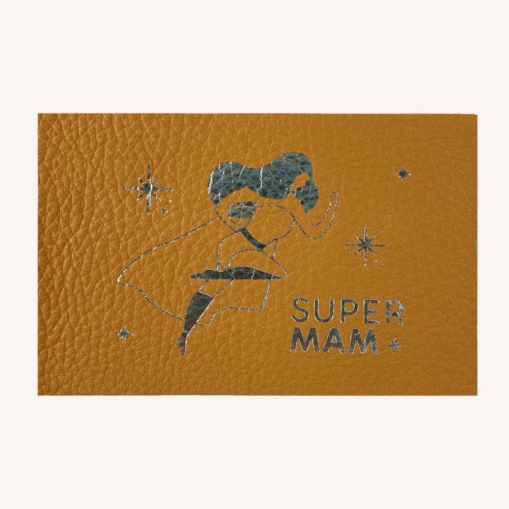 Carte postale "Super Mam"