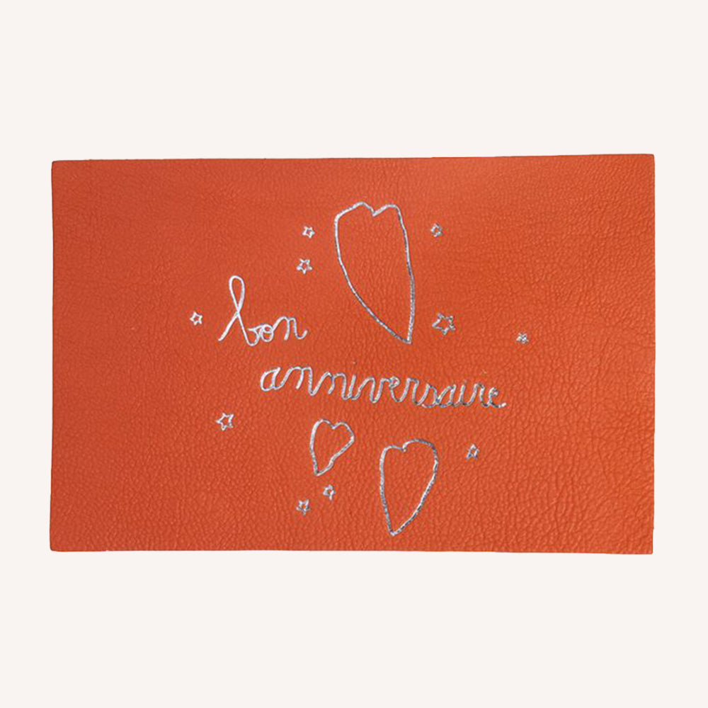 Carte postale "Anniversaire - dessin enfant"