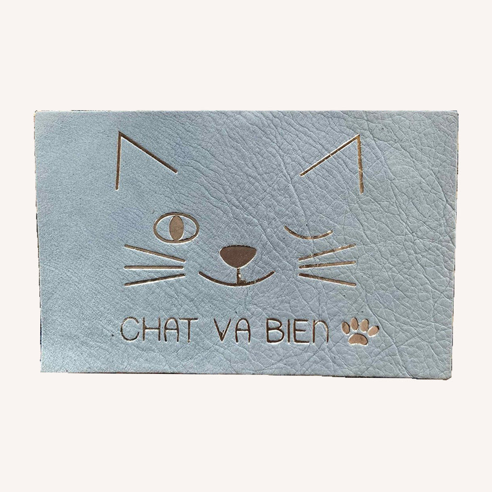 Carte postale "Chat va bien"