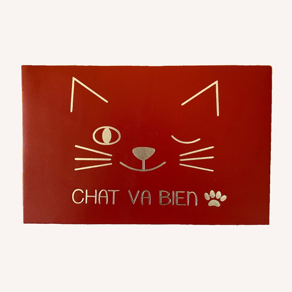 Carte postale "Chat va bien"