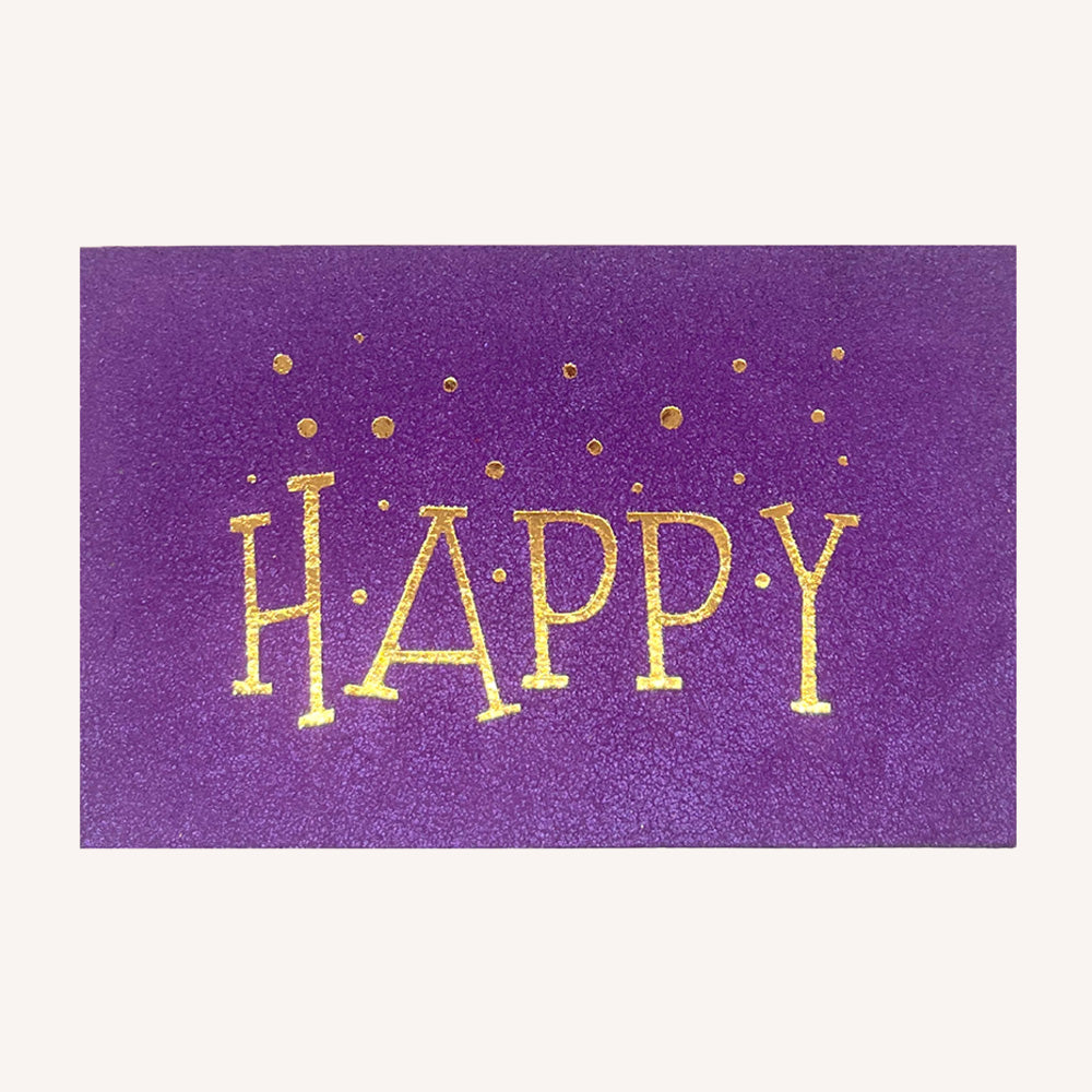 Carte postale "Happy"