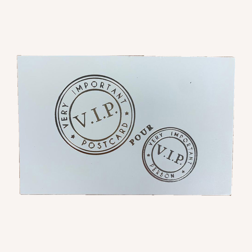 Carte postale "V.I.P."