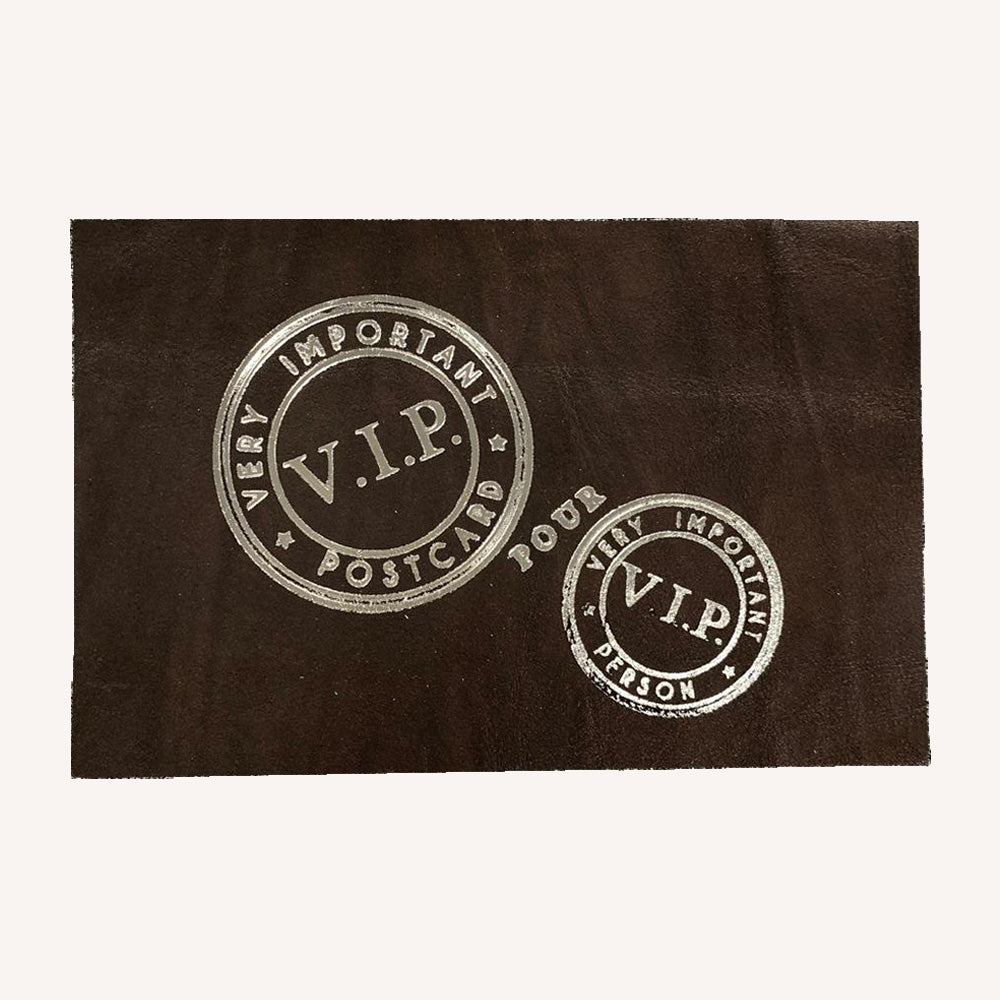 Carte postale "V.I.P."