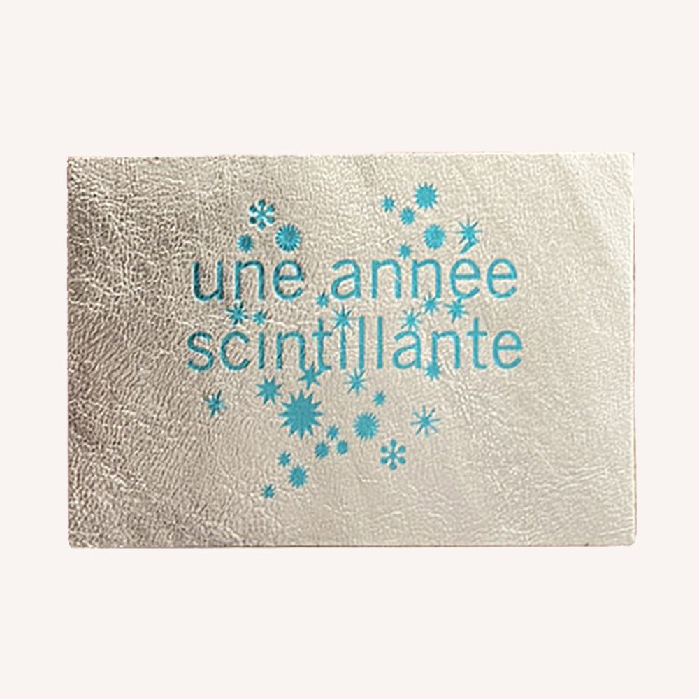 Carte postale "Année scintillante"