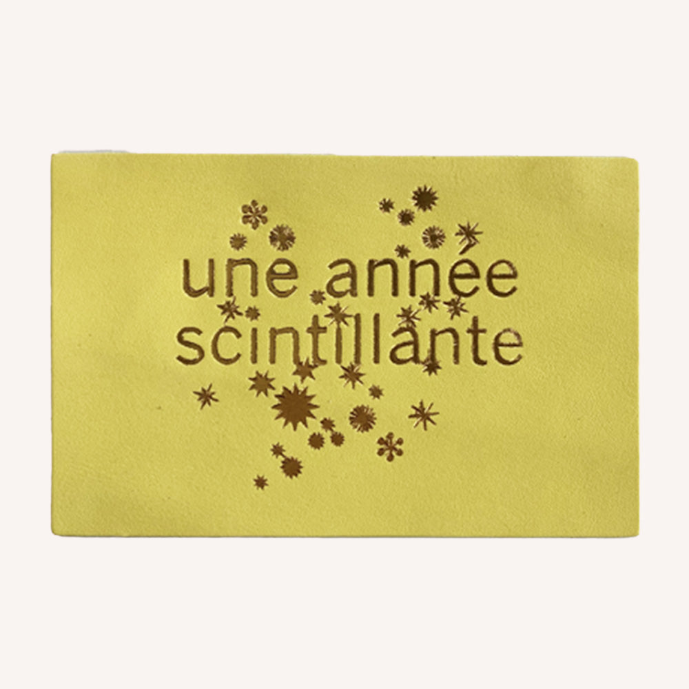 Carte postale "Année scintillante"