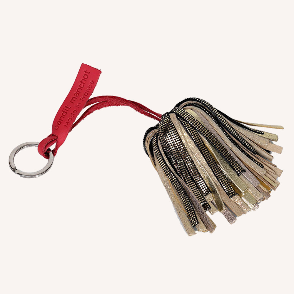 Porte-clés pompon