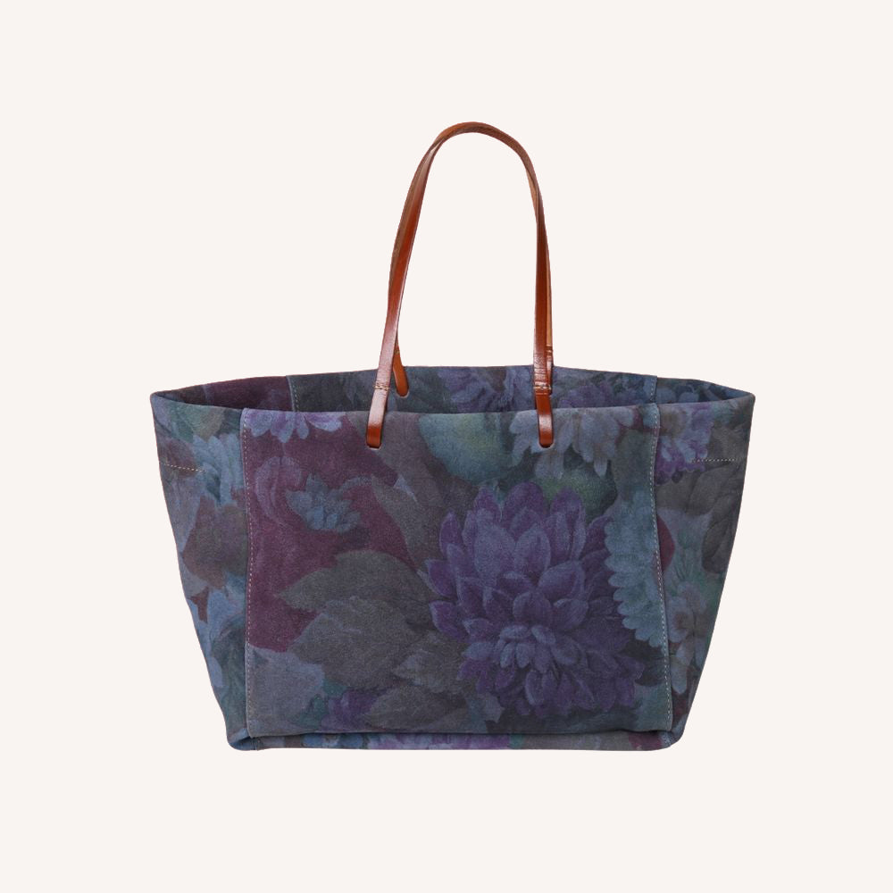 Sac panier cuir