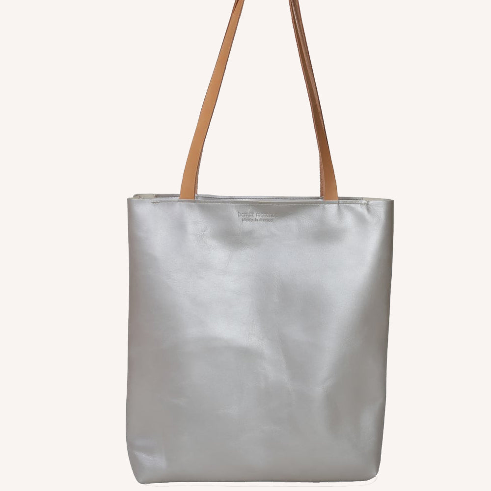 Tote bag zippé