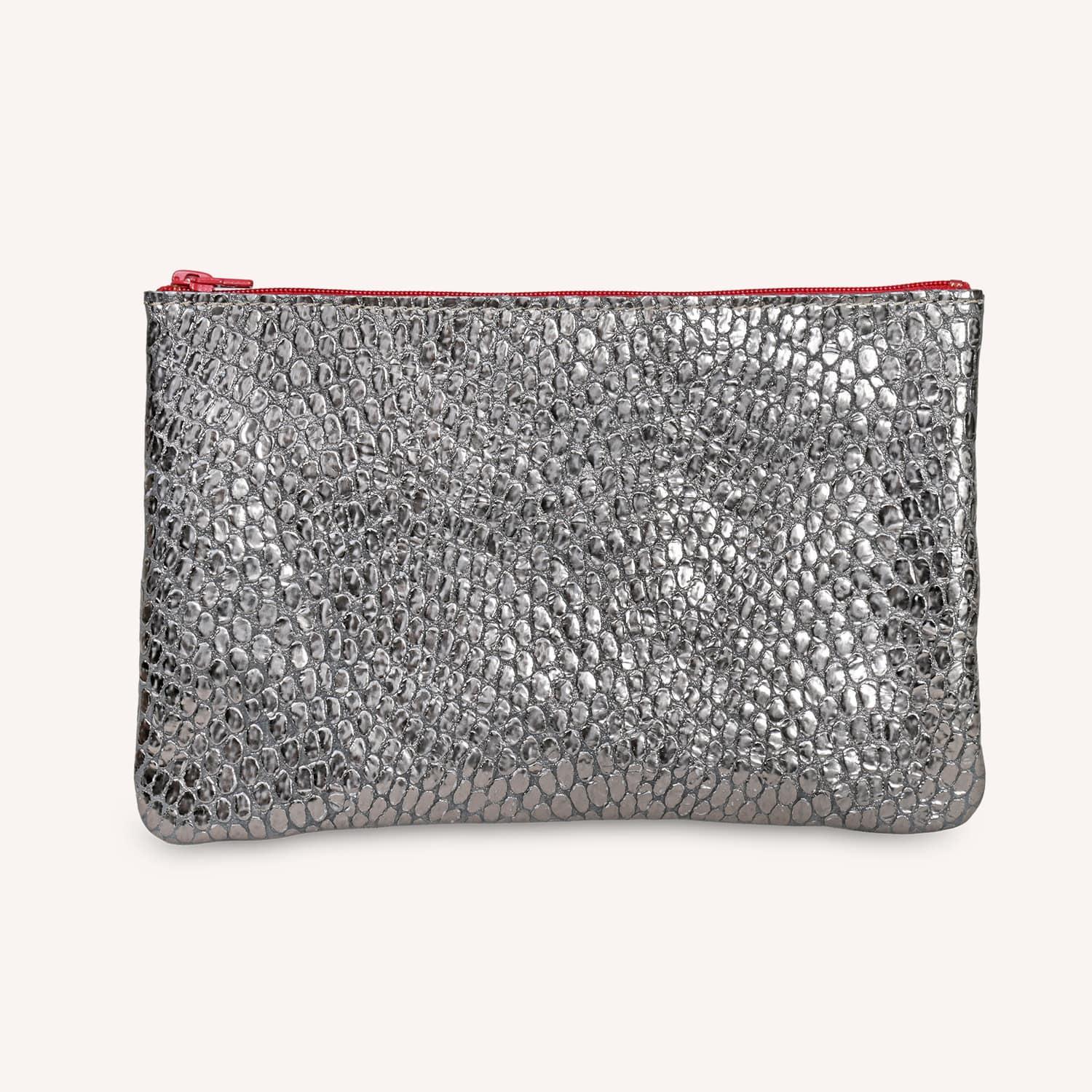 Flat zipped pencil case L