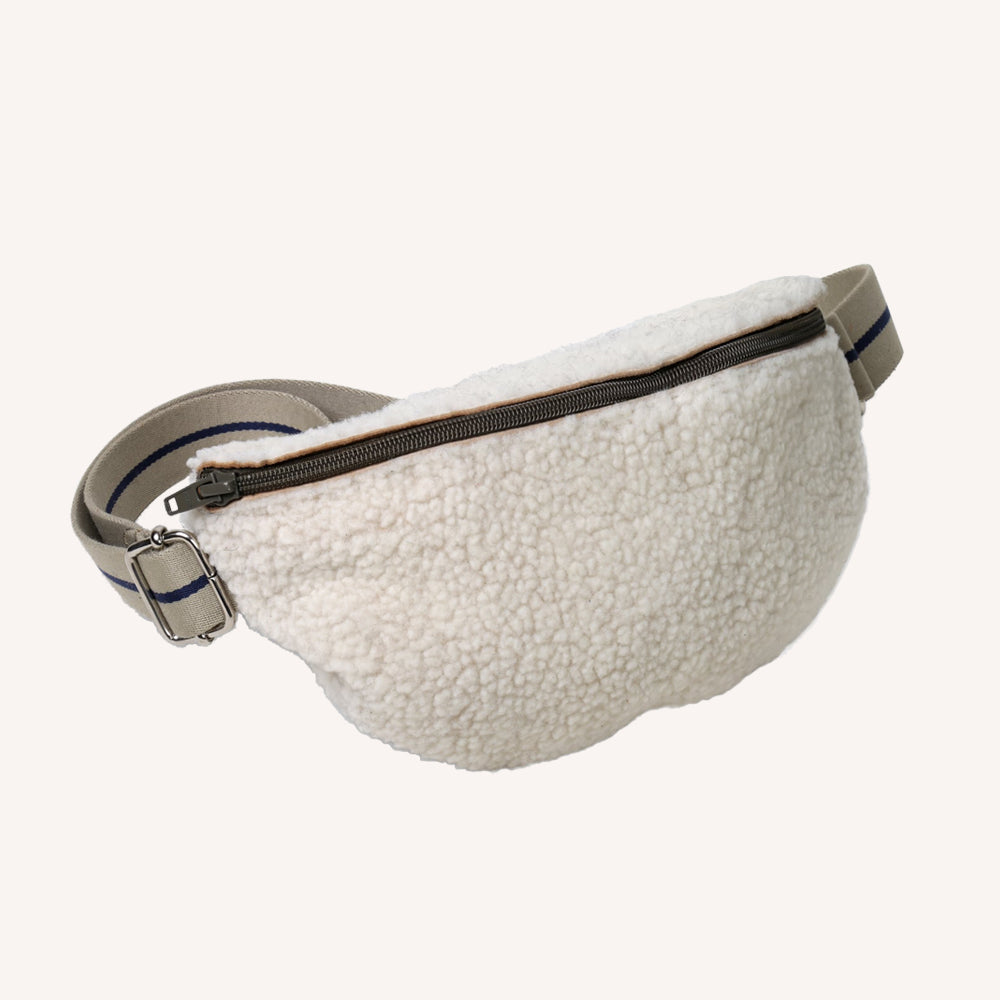 M sheep zipped fanny pack