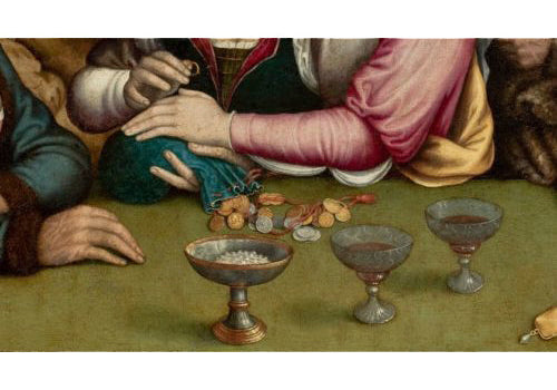 Exposition porte-monnaie Monnaie de Paris - Le Mariage Idéal de Quentin Metsys