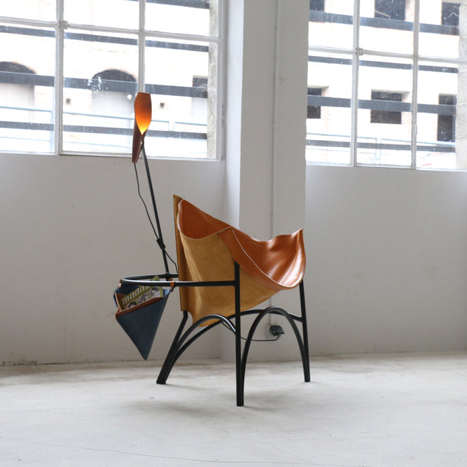 Résidence d'artiste Bandit Manchot - Victor Bois A-MINIMA - cuir et art contemporain