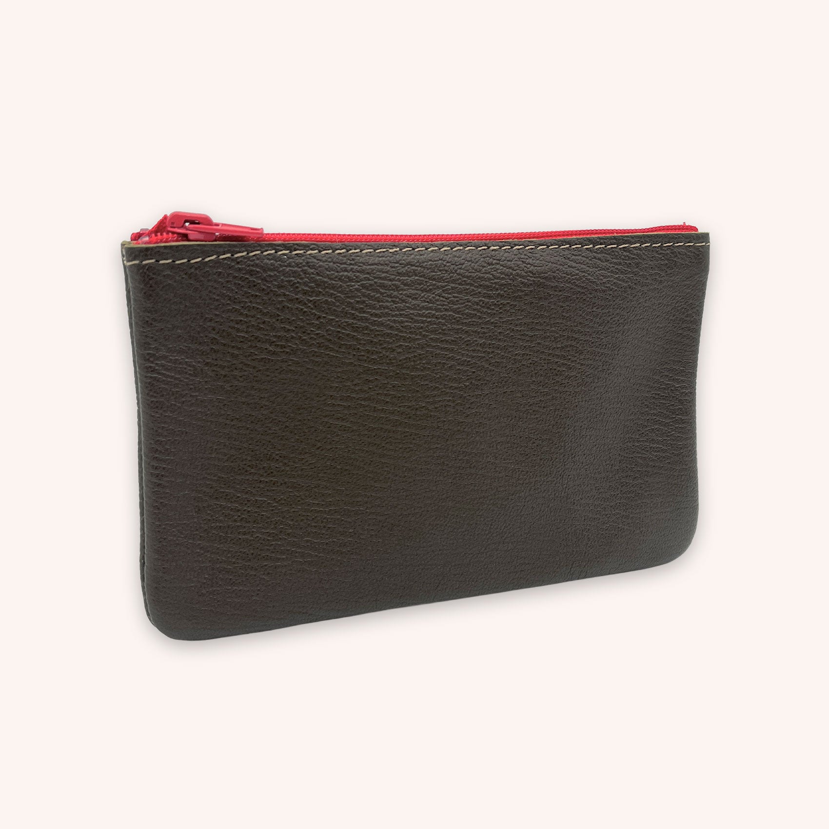 Flat zipped pencil case L