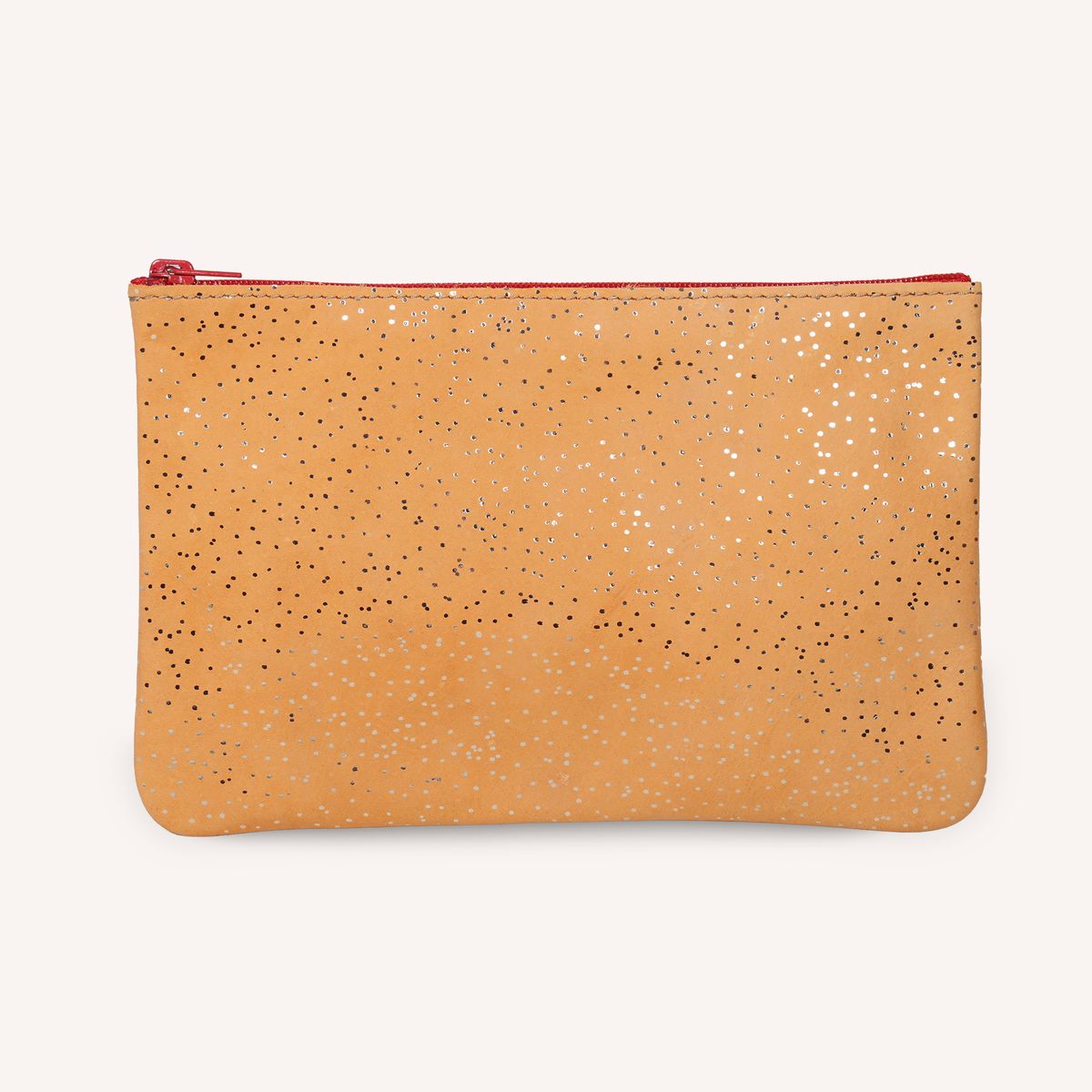 Trousse plate zippée L