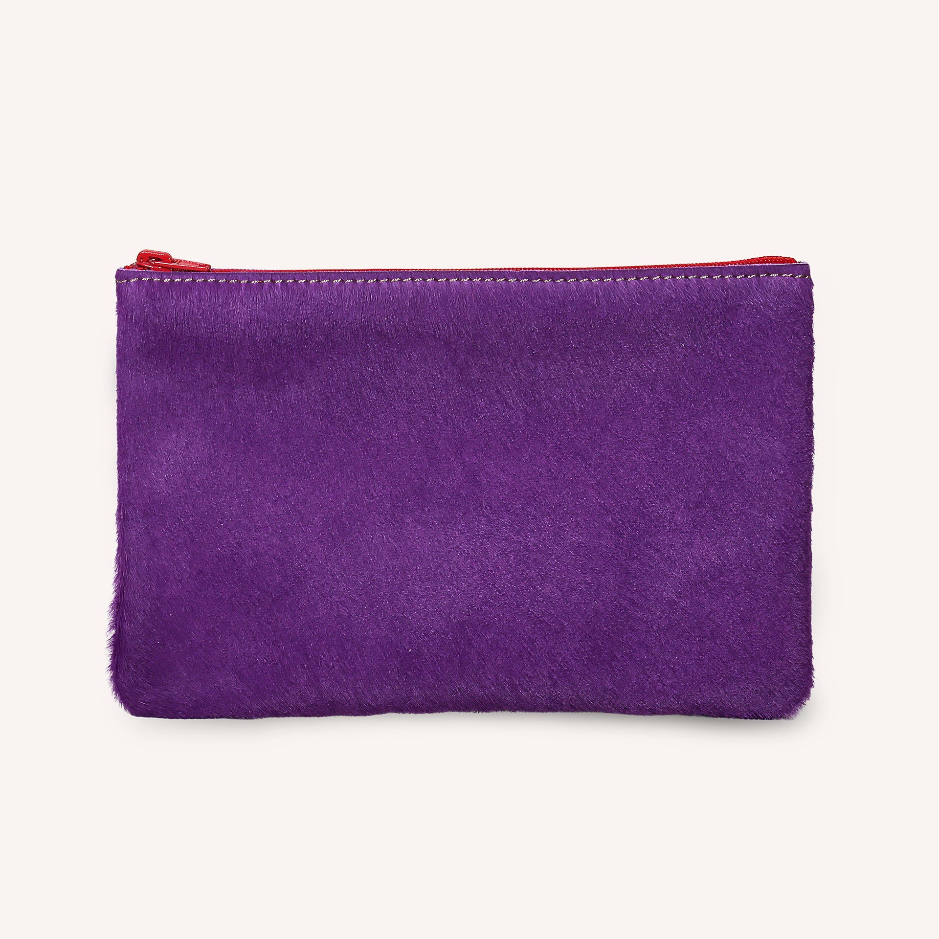 Flat zipped pencil case L