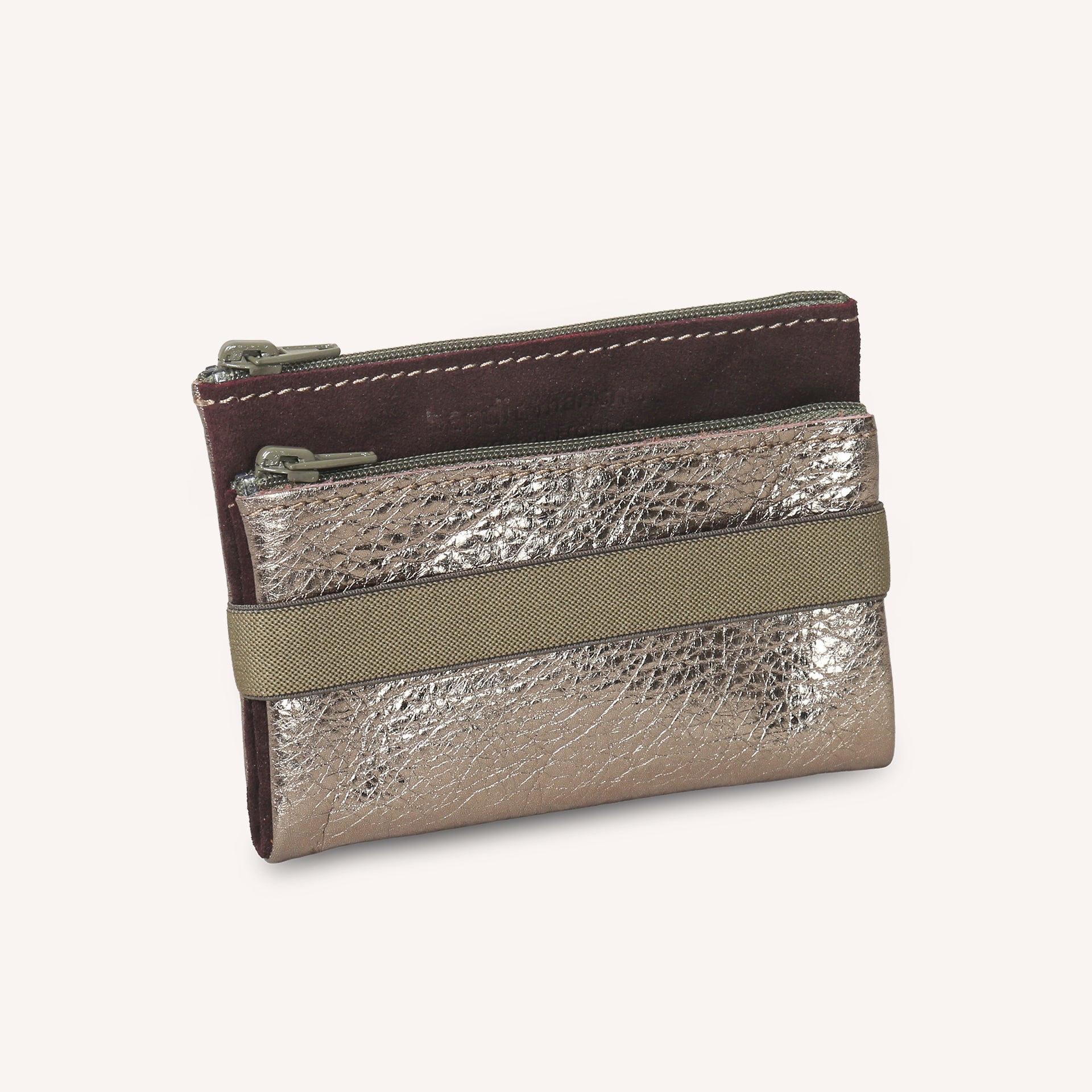 Siamese zippered pencil case S