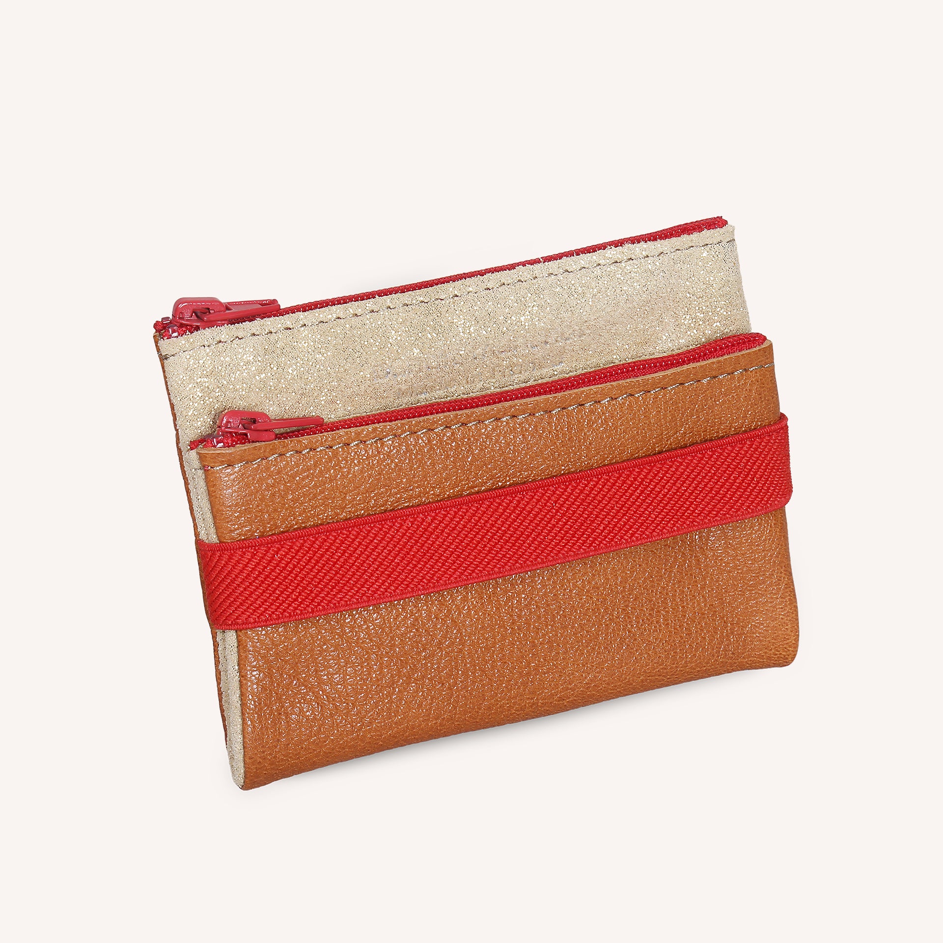 Siamese zippered pencil case S