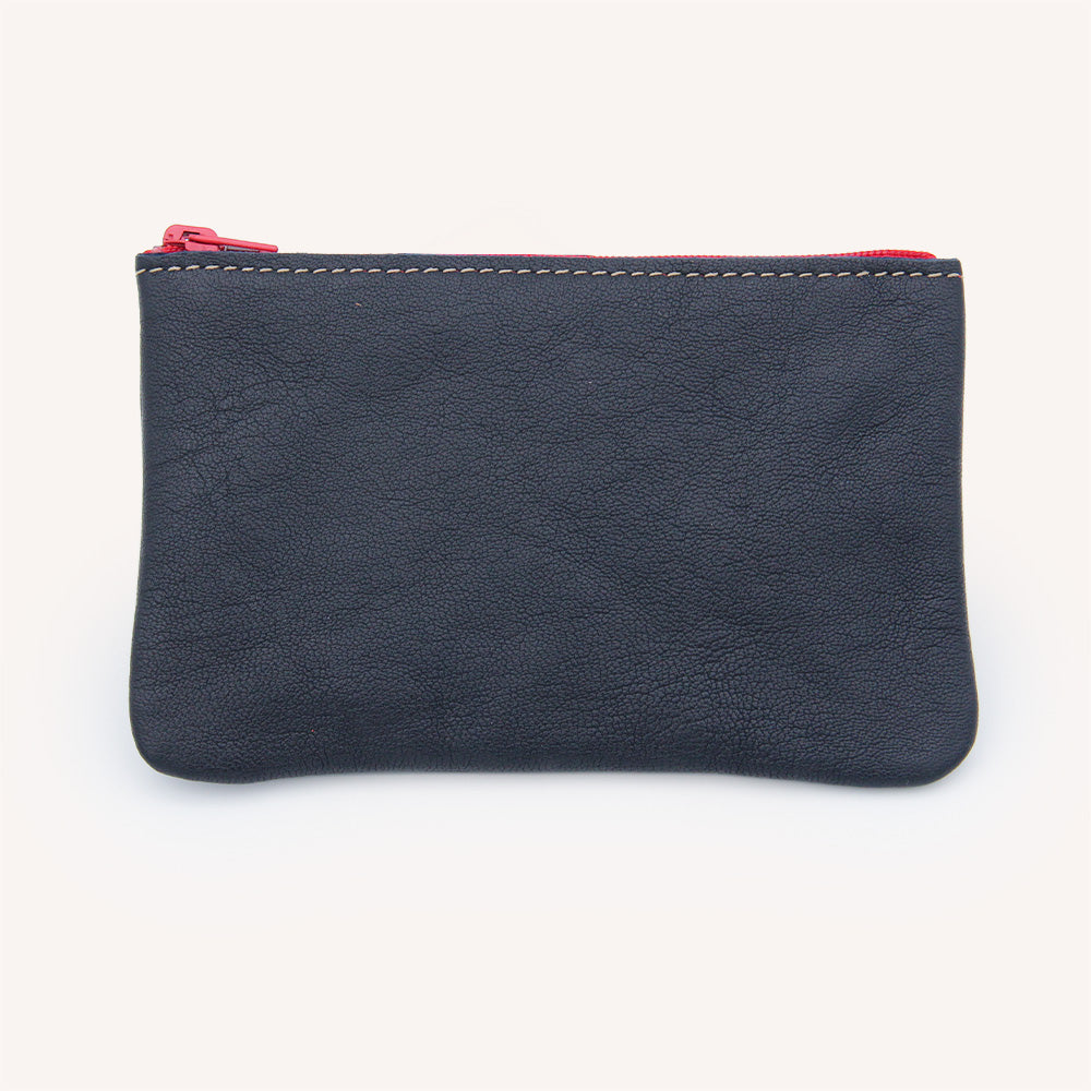 Flat zipped pencil case M