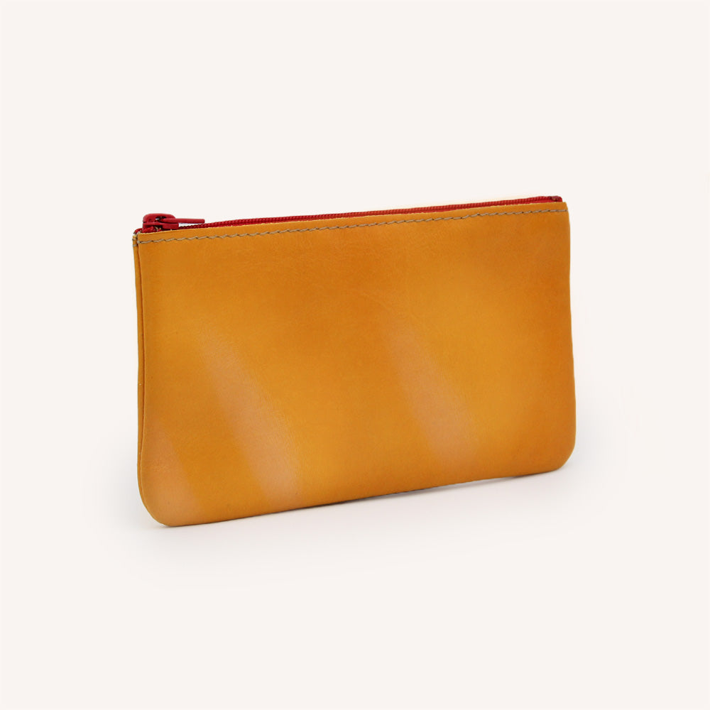 Flat zipped pencil case M
