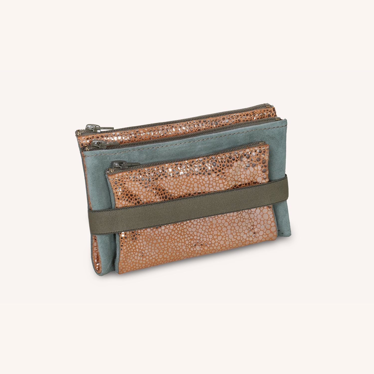 Trousse triplette zippée M
