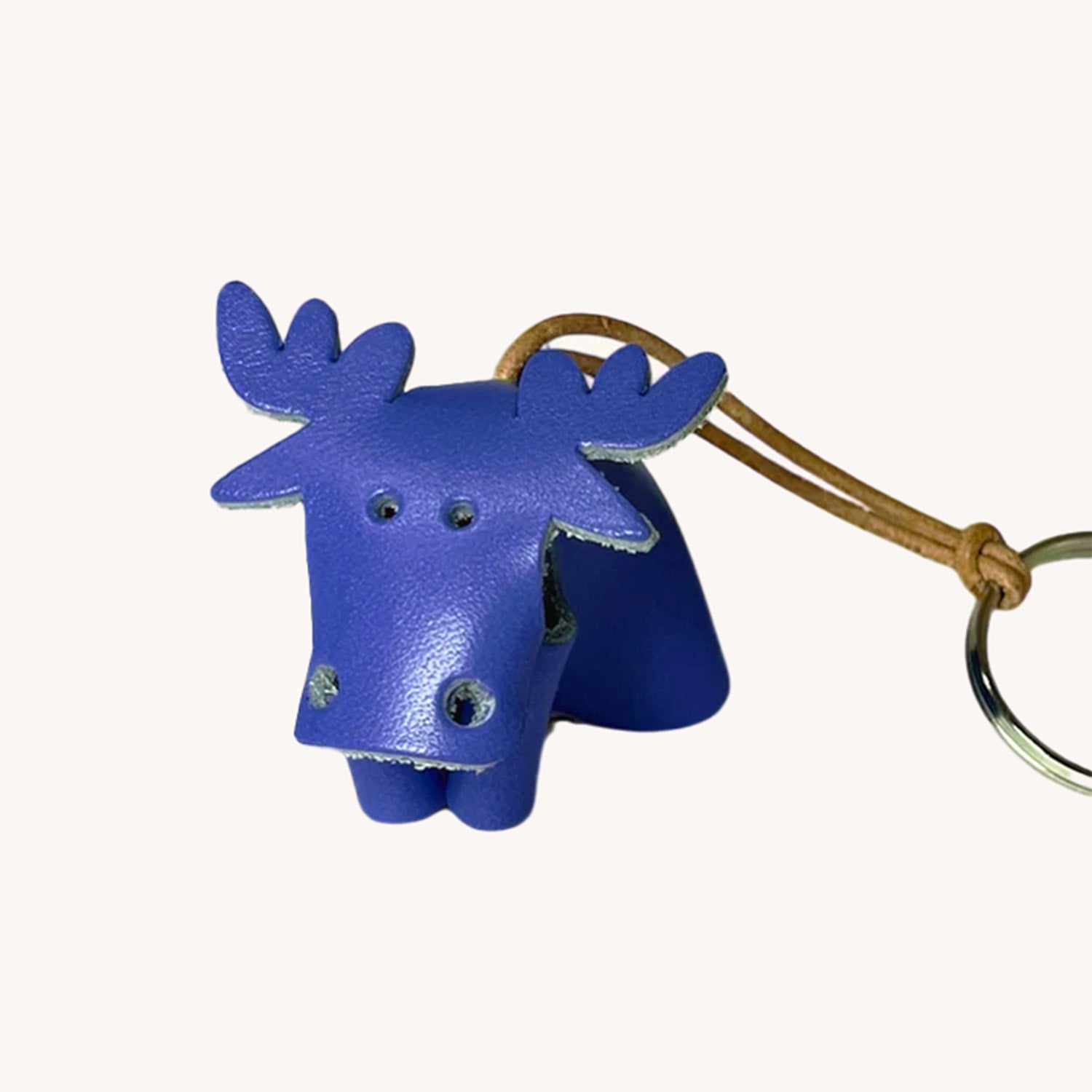 porte cles animaux elan bleu
