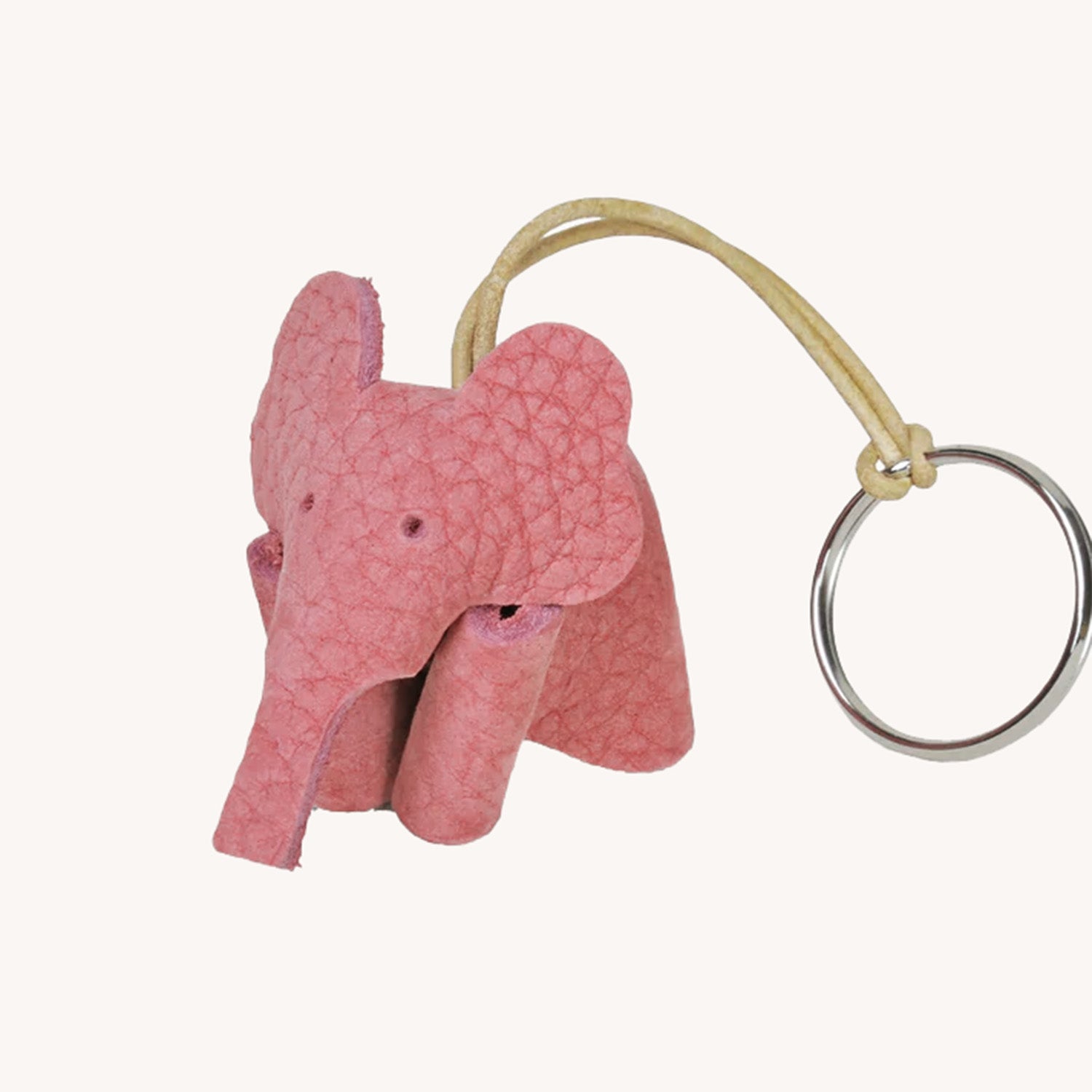 porte cles animaux elephant rose