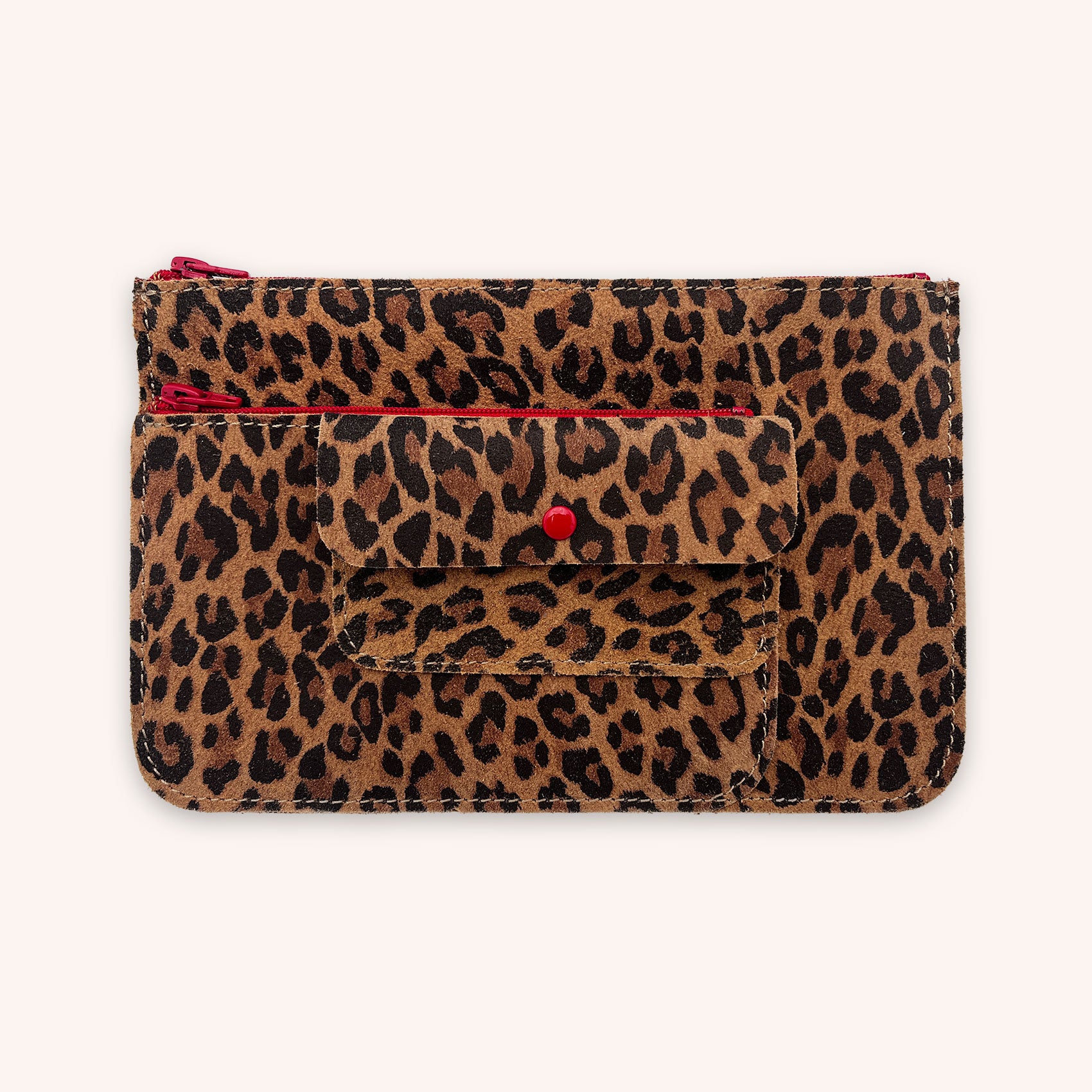3-pocket flat pencil case