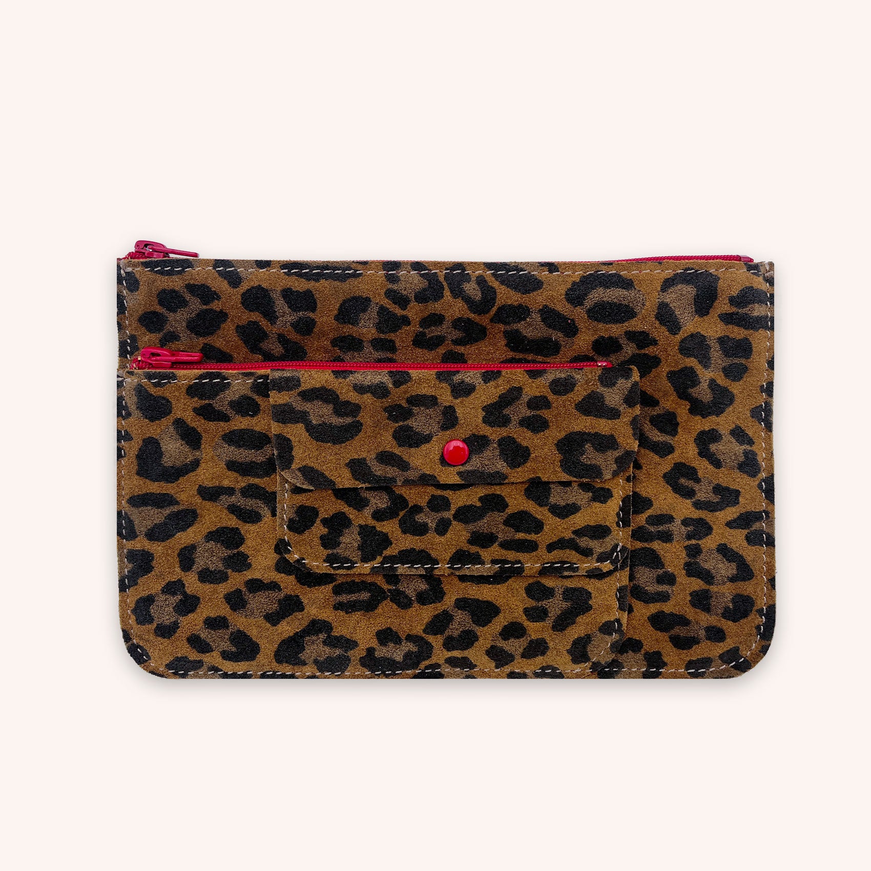 3-pocket flat pencil case