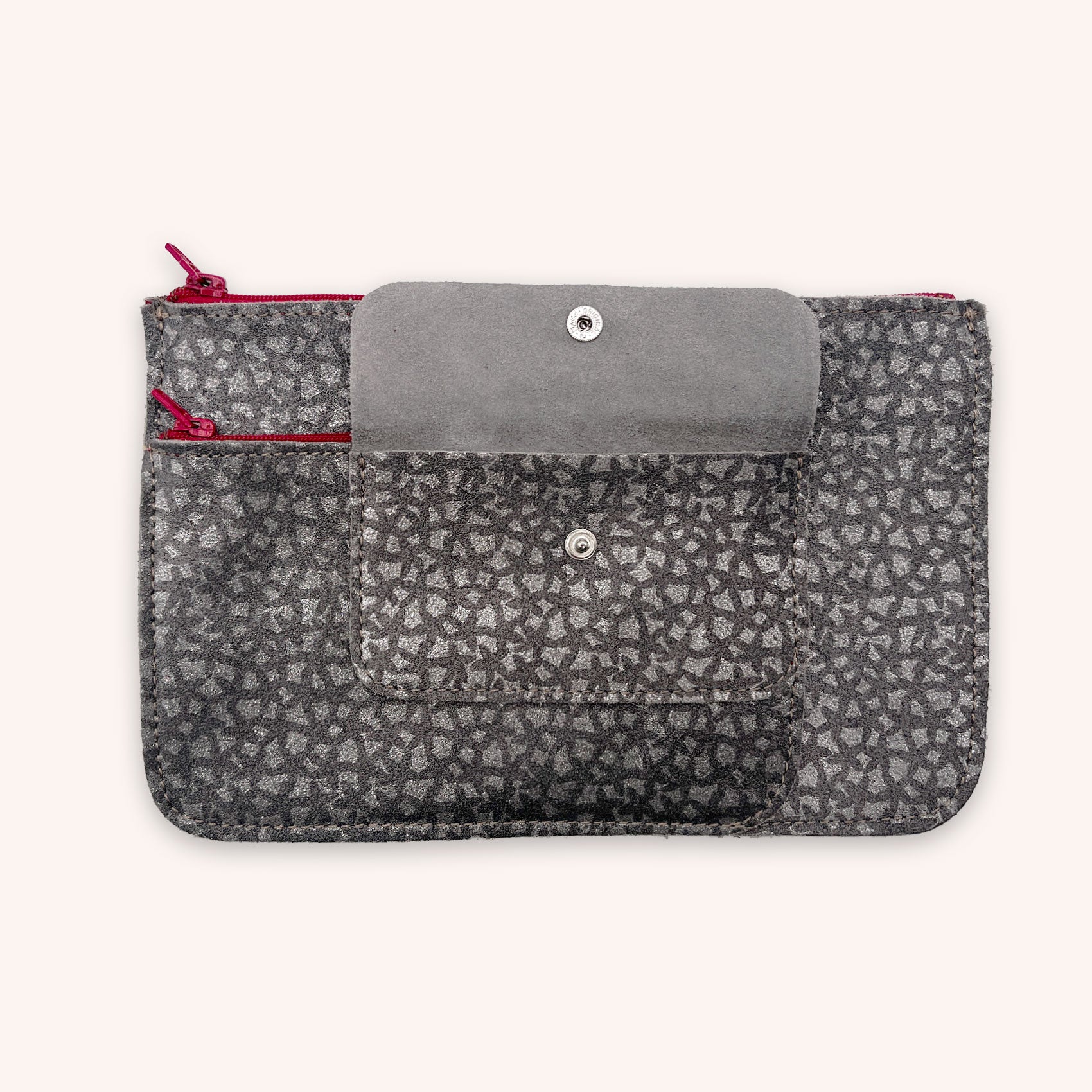 3-pocket flat pencil case