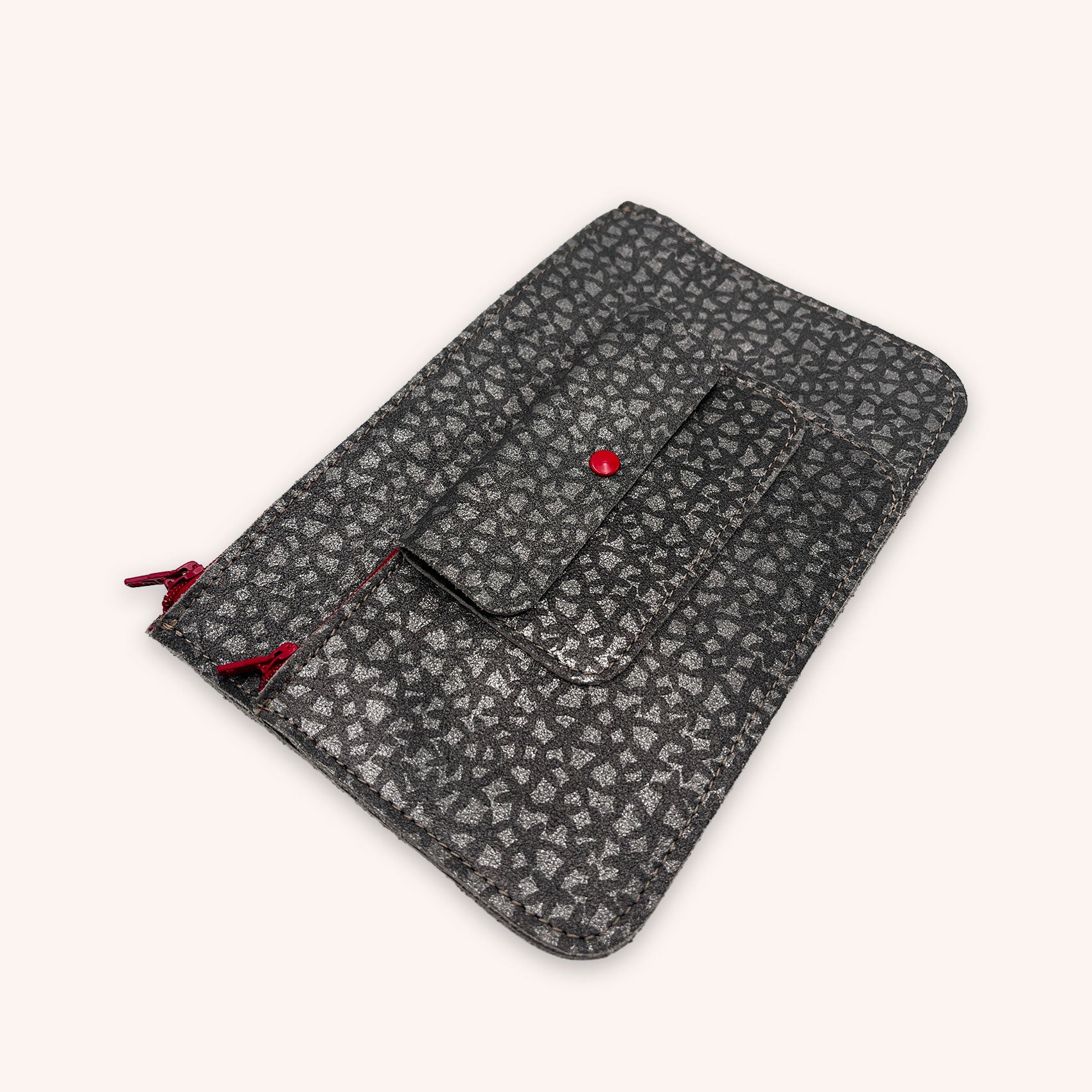 3-pocket flat pencil case
