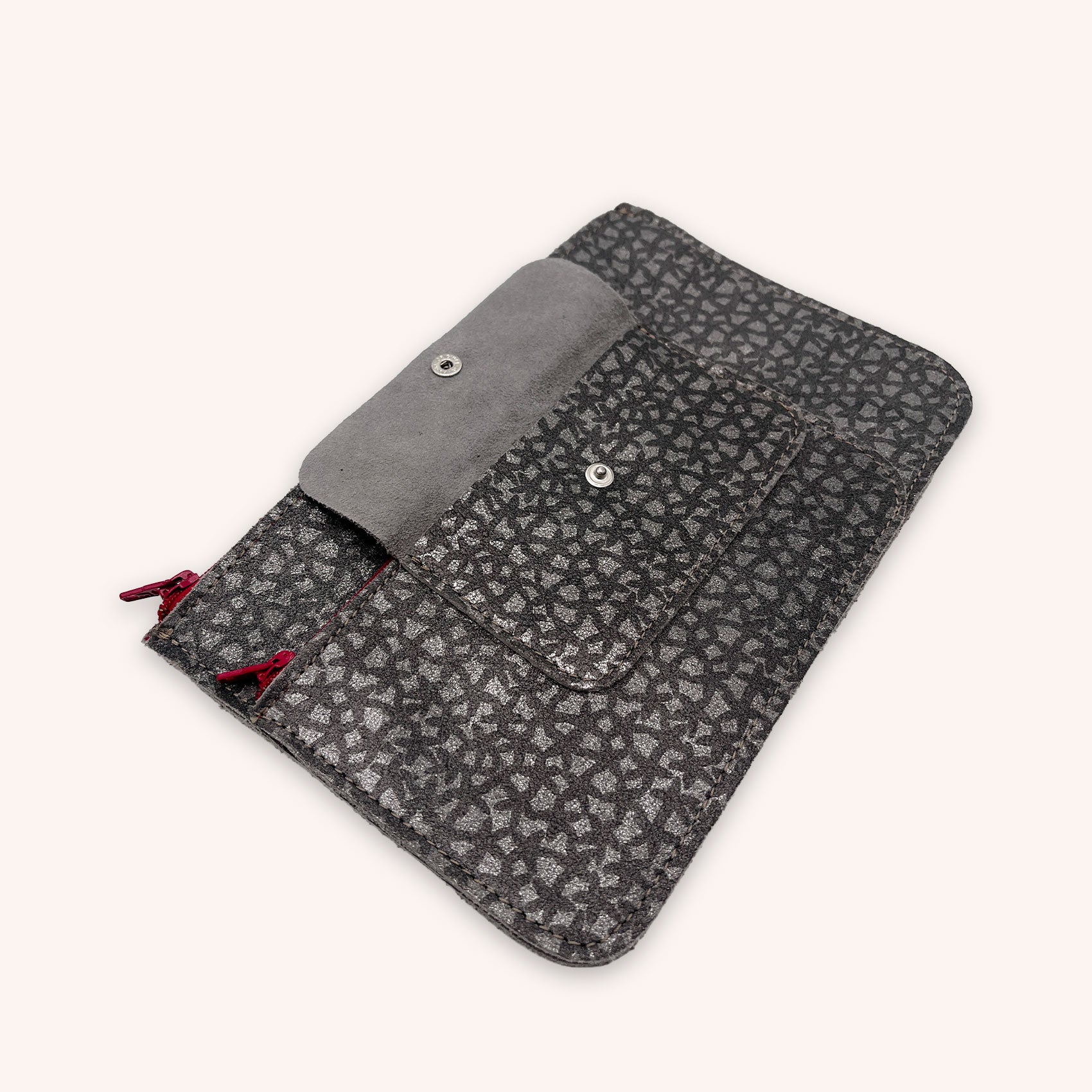 3-pocket flat pencil case