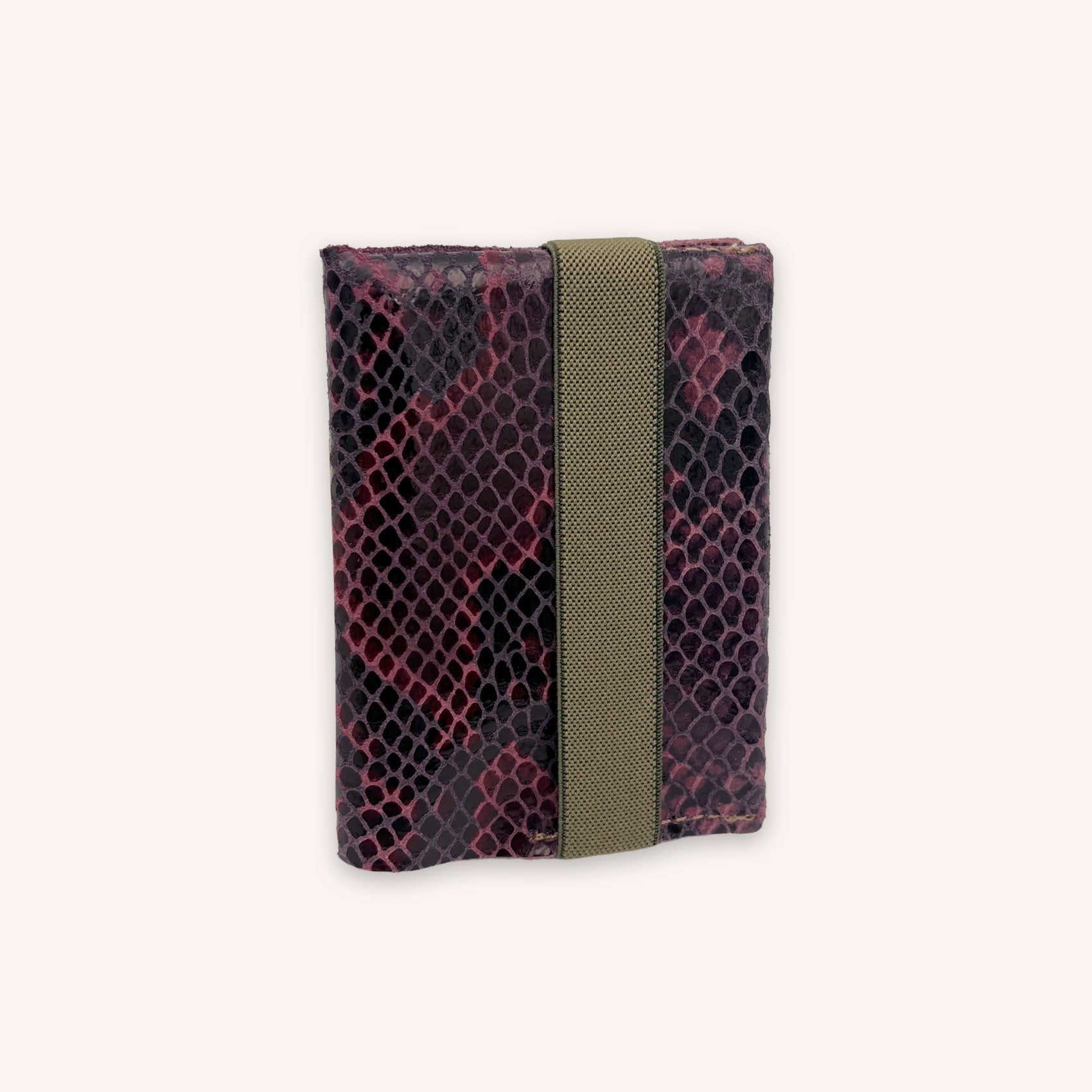 Folded card holder
