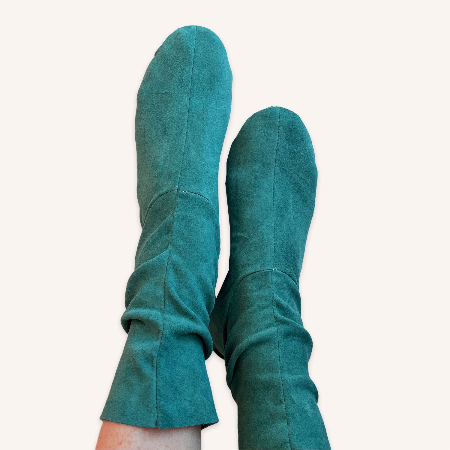 Chaussons stretch Velours