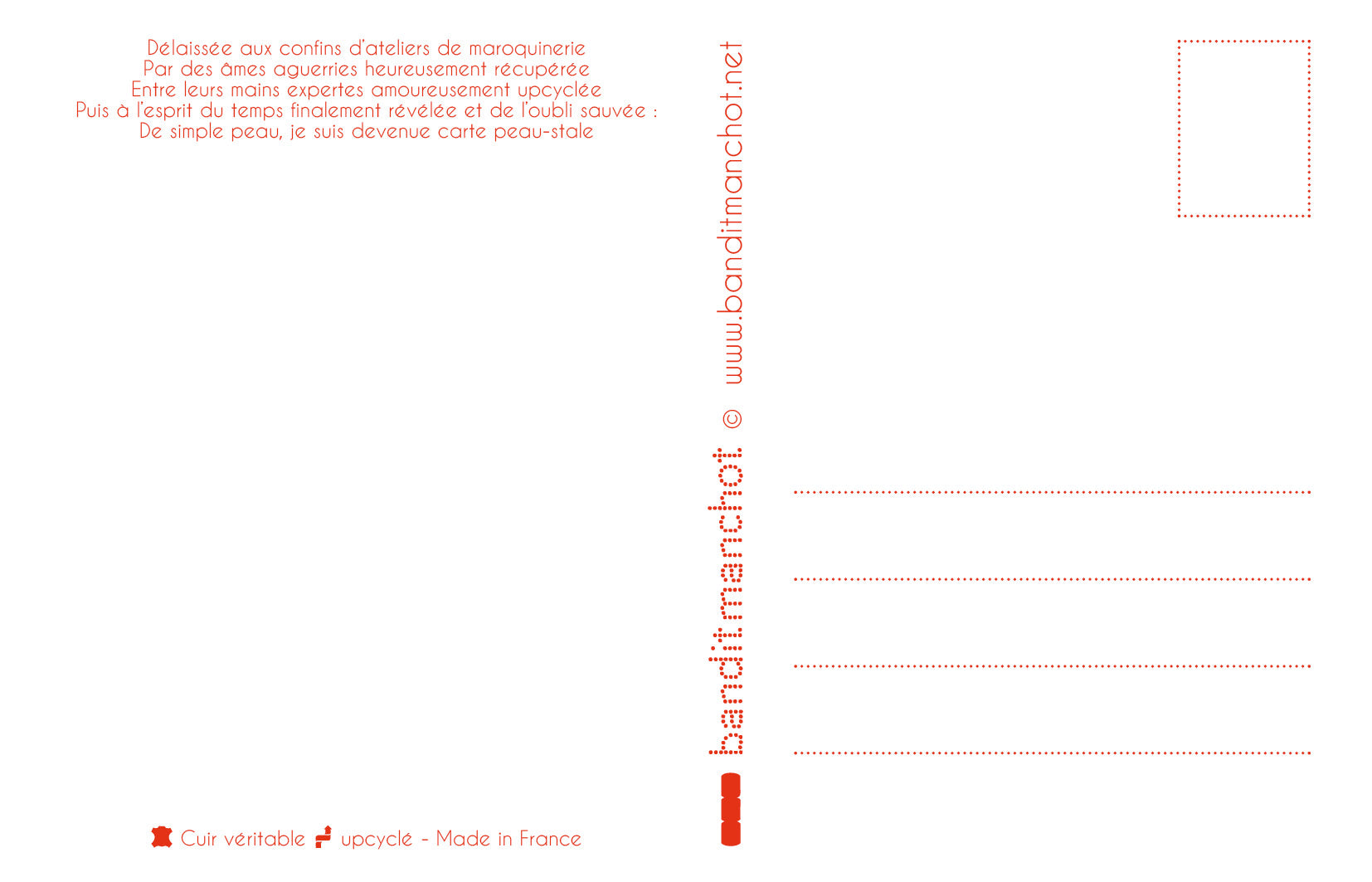 carte postale coeur mains vert