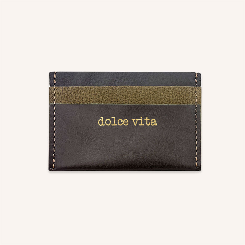 Porte-cartes plat Personnalisable